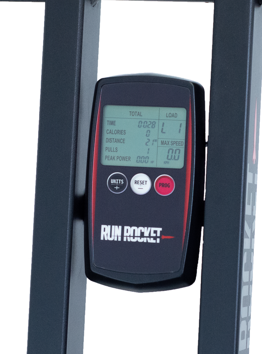 Real-Time Performance Data:  Measure speed, distance, power output, time, and repetitions from the integrated digital console.